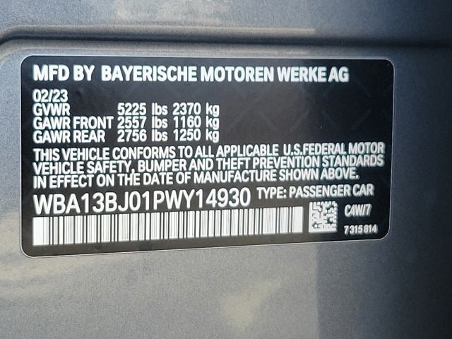 2023 BMW 530i xDrive 530i xDrive Sedan